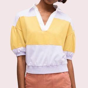 Kate Spade Stripe Polo Tee